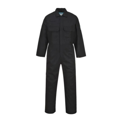 Portwest BIZ1 Bizweld FR Coverall - Black