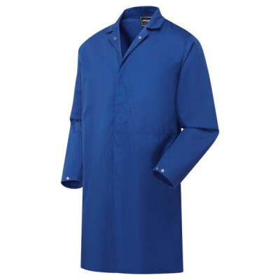 Supertouch Polycotton Food Coat - Royal Work Coveralls - Royal Blue