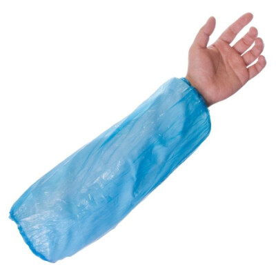 Supertouch Economy PE Disposable Oversleeves - 2000 Pieces - Blue