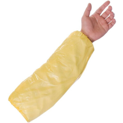 Supertouch Economy PE Disposable Oversleeves - 2000 Pieces - Yellow