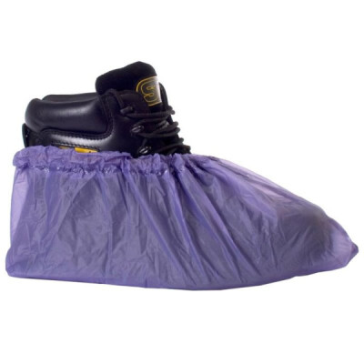 Supertouch PVC Overshoes Disposable - White - 400 Pieces