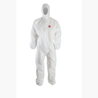 Warrior WS100 Coveralls Disposable Coveralls - White