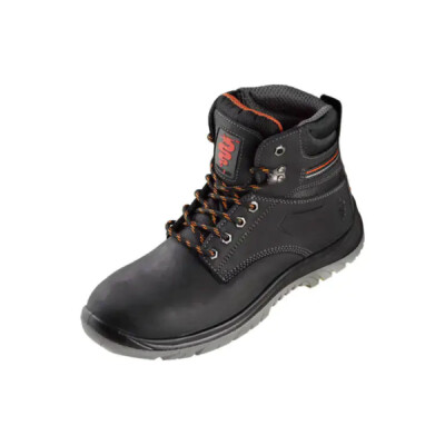 Warrior Action Ankle Work Boots - Black