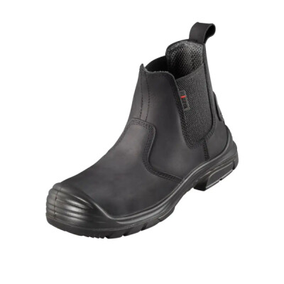 Warrior S3 Waxy Dealer Work Boots - Black