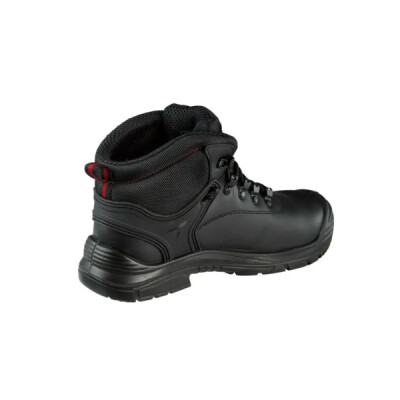 Warrior Unisex Wp Hiker Work Boots - Black