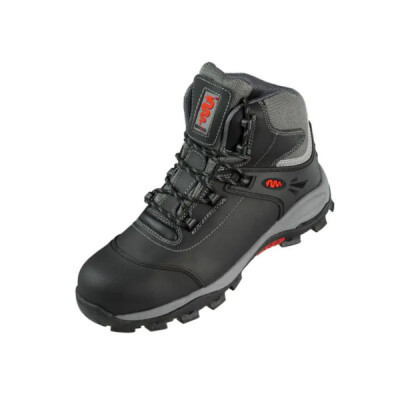 Warrior Wax Composite Wp Work Boots - Black