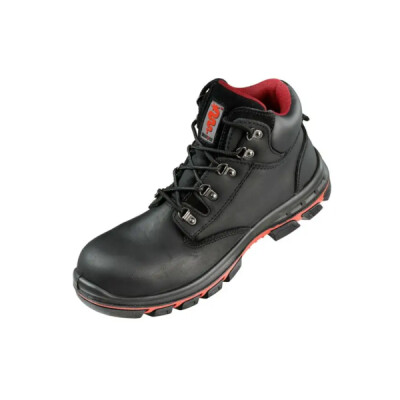 Warrior Wax Full Grain Work Boots - Black