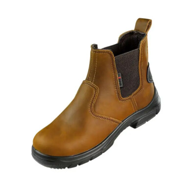 Warrior Waxy Dealer Work Boots - Brown