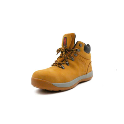 Warrior Wheat Nubuck Hiker Work Boots - Black