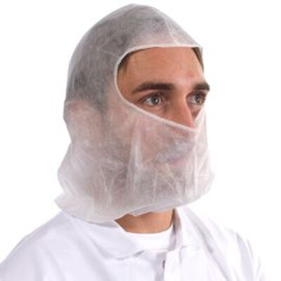 Supertouch Balaclava Hood Standard - White