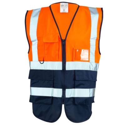 Supertouch Hi Vis 2-Tone Executive Vest