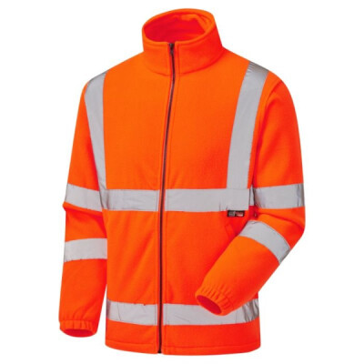 Supertouch Hi Vis Fleece Jacket - Orange