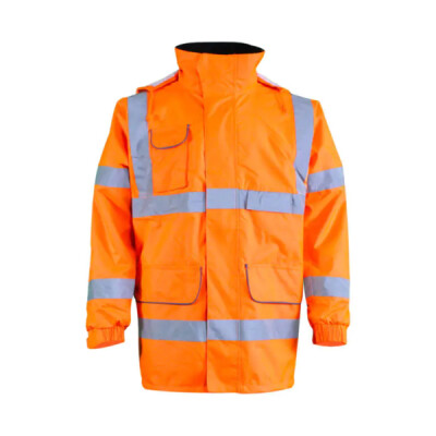 Warrior Hi Vis Breath Jackets Work Hoodie