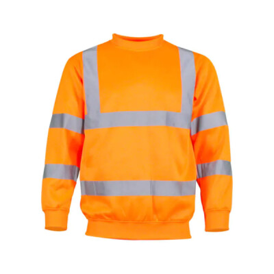Warrior Hi Vis Work Sweatshirt