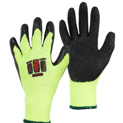 Warrior Latex Therm Gloves - 120 Pairs - Black