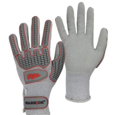 Warrior TPR Cut D/Impact - 24 Pairs - Grey