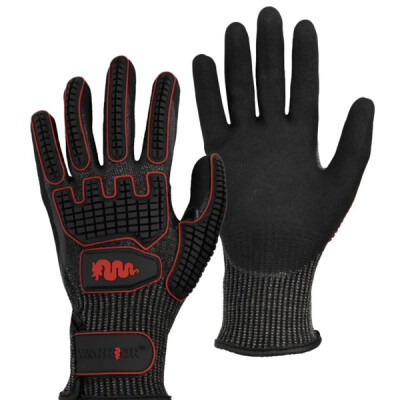 Warrior TPR Cut F/Impact - 24 Pairs - Black