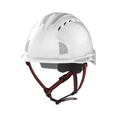 JSP EVO5 Dualswitch Vented Safety Helmet - White