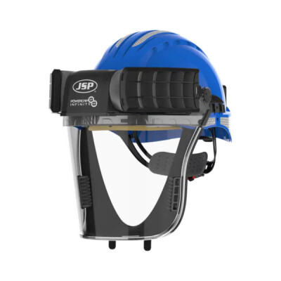 JSP Powercap Infinity PAPR - Complete Unit Helmet - Blue