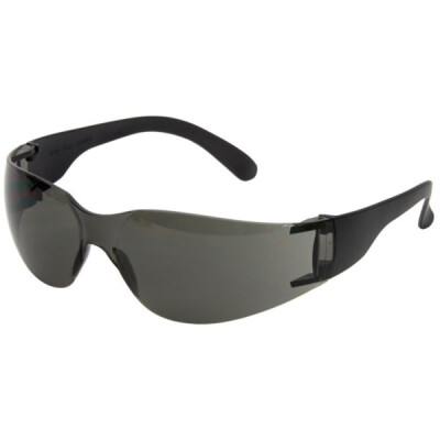 Supertouch E10 Safety Glasses - Smoke Lens - Grey Frame