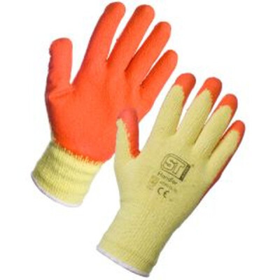Supertouch Handler Work Gloves - Orange - 12 Pairs