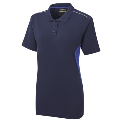 Supertouch System Eco Workwear Womens Polo Shirt - Navy Royal