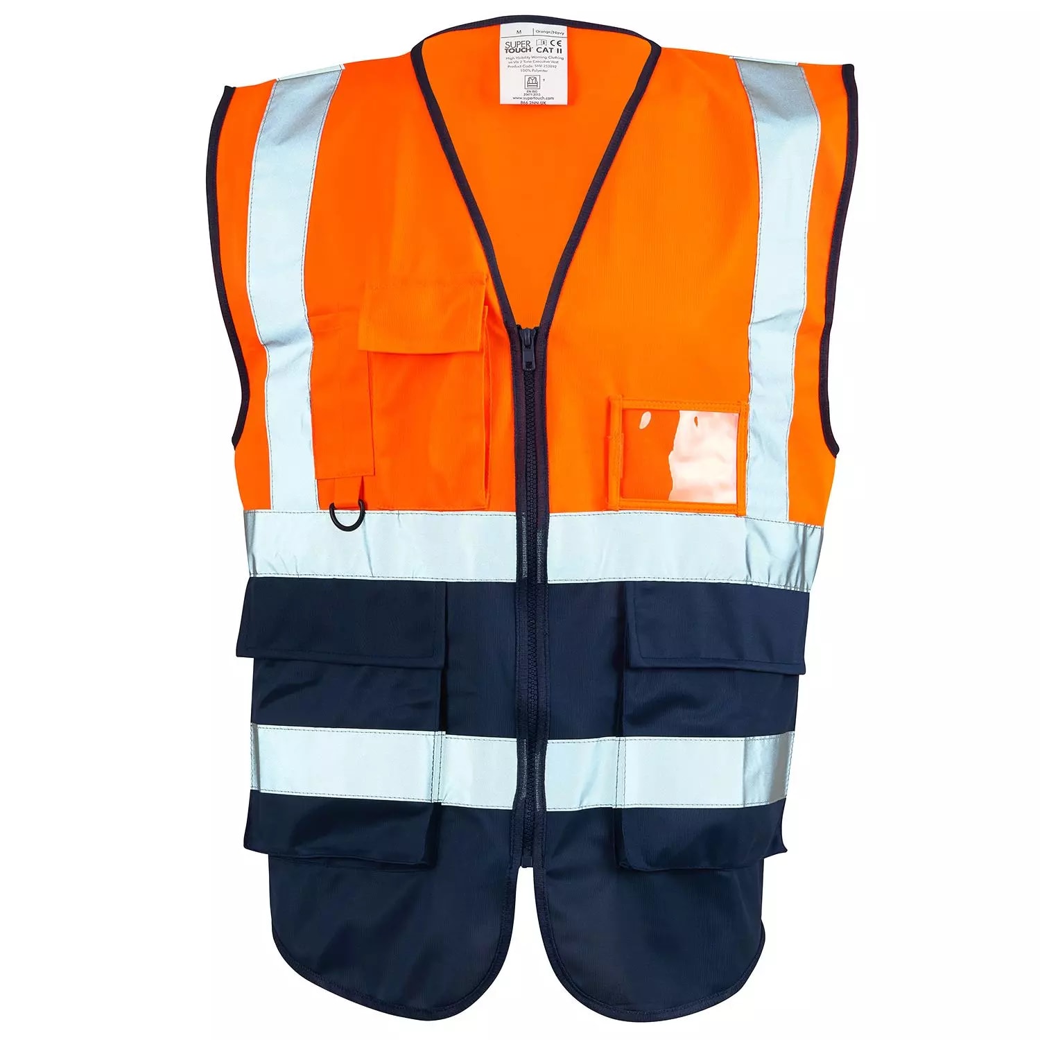 Supertouch Hi Vis 2-Tone Executive Vest