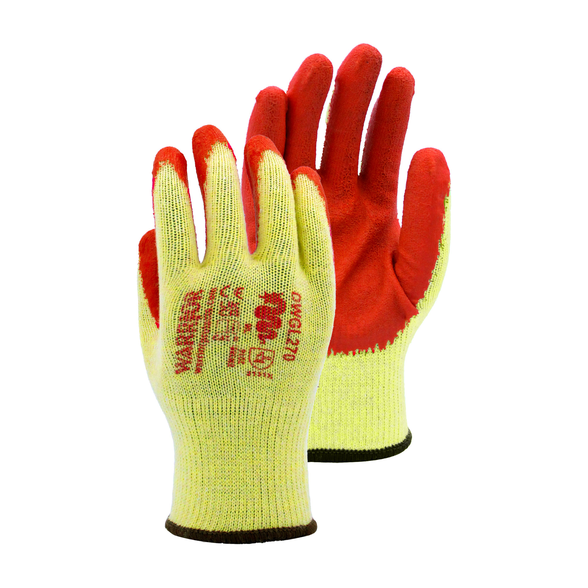 Warrior Double Dipped Latex Gloves - 120 Pairs - Blue