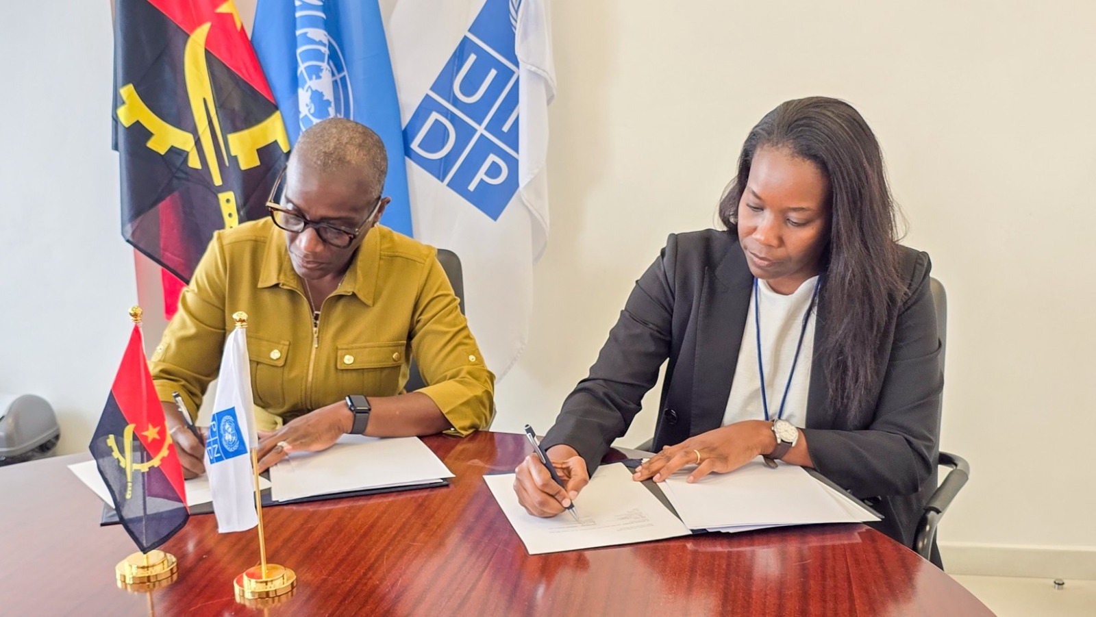 Memorando de Entendimento entre o PNUD e a Nehlsen Ambiente Angola, Lda