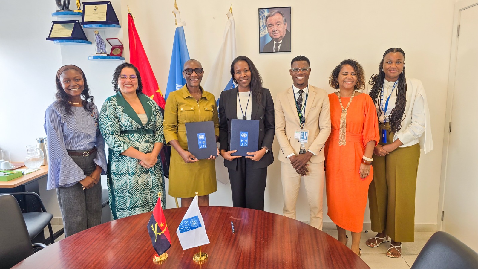 Memorando de Entendimento entre o PNUD e a Nehlsen Ambiente Angola, Lda
