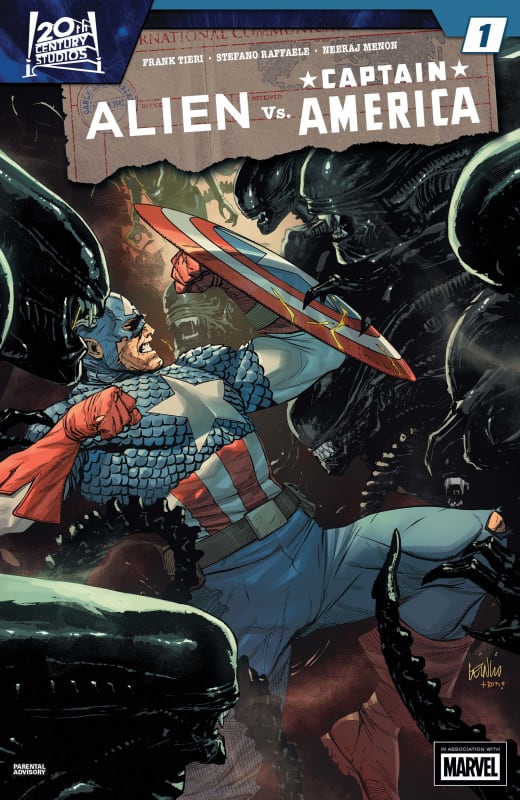 Alien Vs Captain America