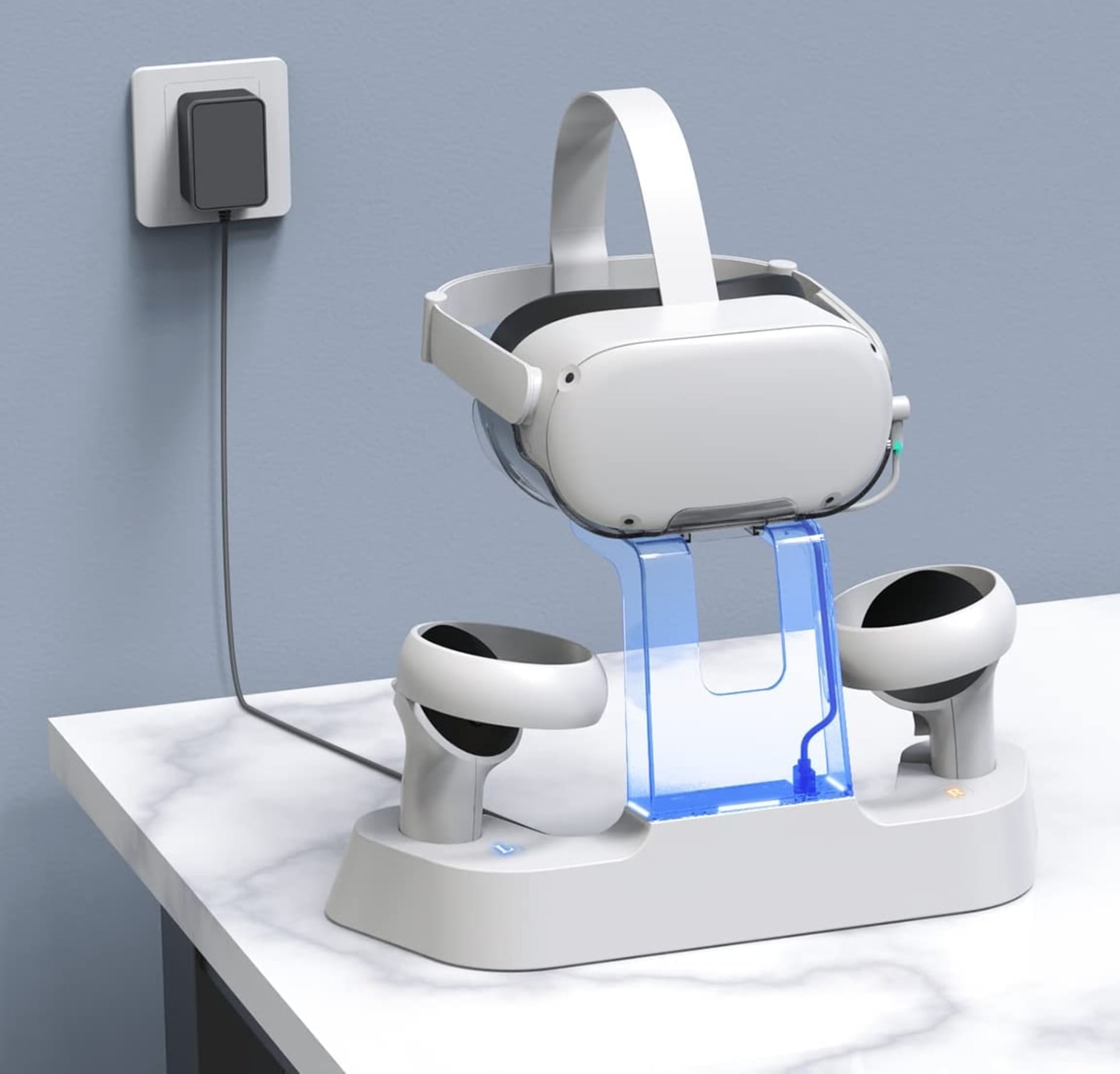 NexiGo S20 Charging Dock with LED Light for Oculus Quest 2