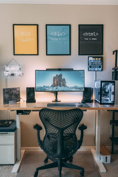 ultrawide dell monitor setup