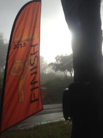 Finish line flag