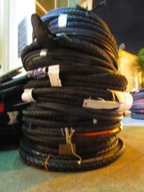 Piles of tires