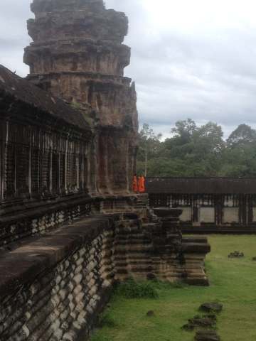 Monks at Angkor