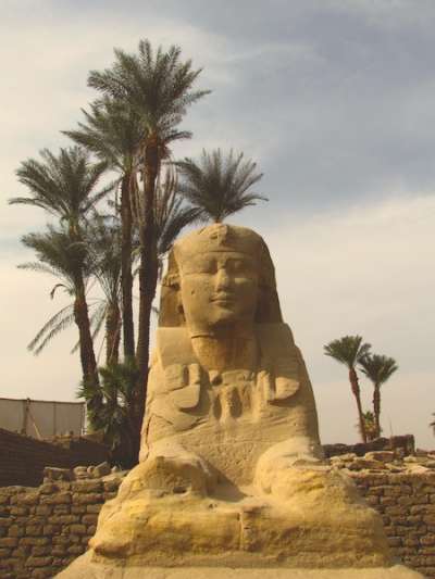 The guards of Luxor The guards of Luxor