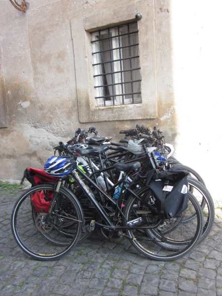 Alumni bikes ready to roll