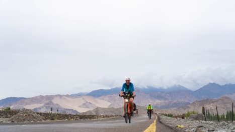 Fun ride in Leh