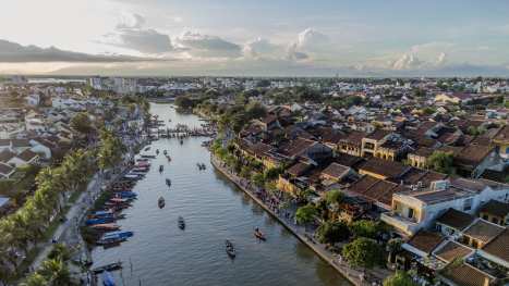 Old Town, Hoi An, at sunset