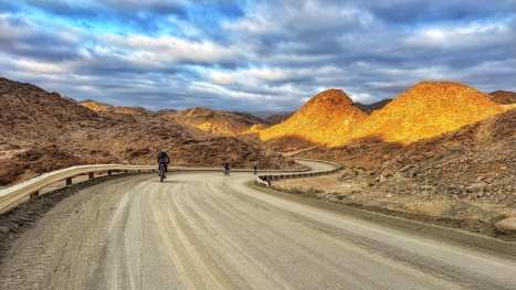 Photograph made by Micheal during his TDA cycling day