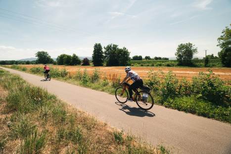 Mary-and-Barb-riding-on-bike-path---Germany-