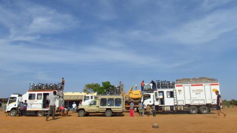 Convoy time in Kenya