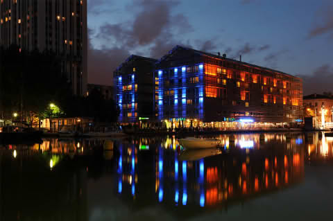 Holiday Inn Express - Canal De La Villette, Paris. Our starting point of the tour