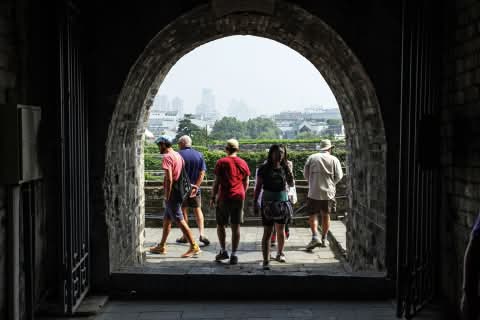 Exploring the City Wall of Nanjing