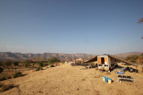 Ethiopian campsite