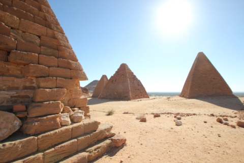 Meroe pyramids