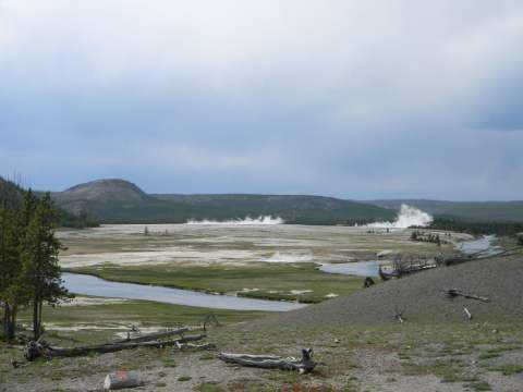 Yellowstone Park Hot Springs