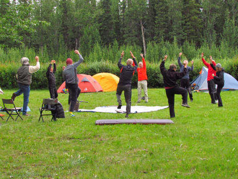 NAE 2013 - Stage 07 - Nina's afternoon class- Next time we will make sure to make the ride harder - by Bob