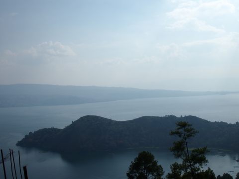 By Lake Toba